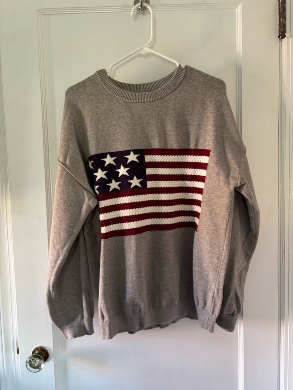 American Flag Sweater